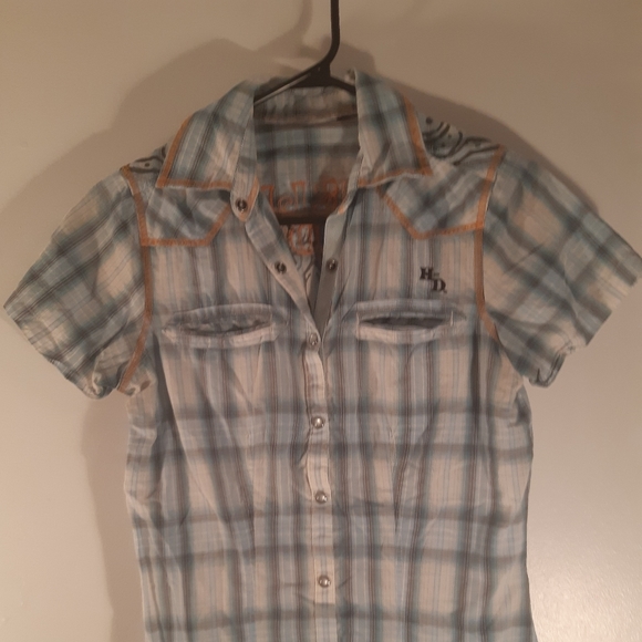 3/25$ Harley Davidson shirts 14-16 - Picture 1 of 2